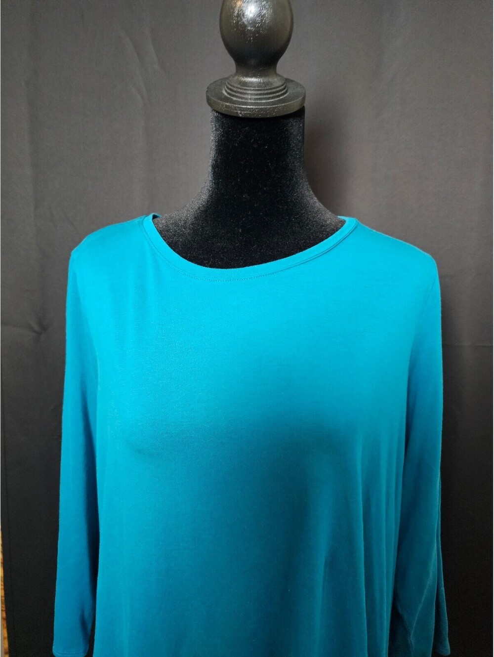 Eileen Fisher Top Blue Womens Size L Tunic Top